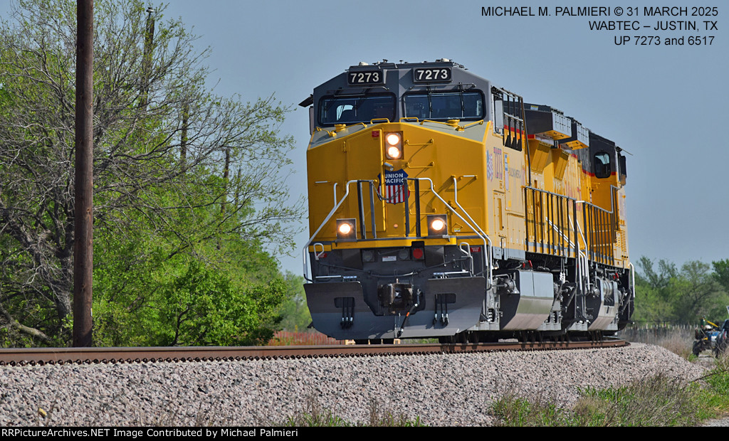 UP AC4400CWM Units 7273 and 6517